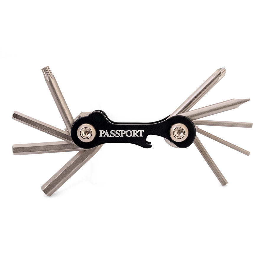 Passport Fastpass Folding Micro Tool Black Sm