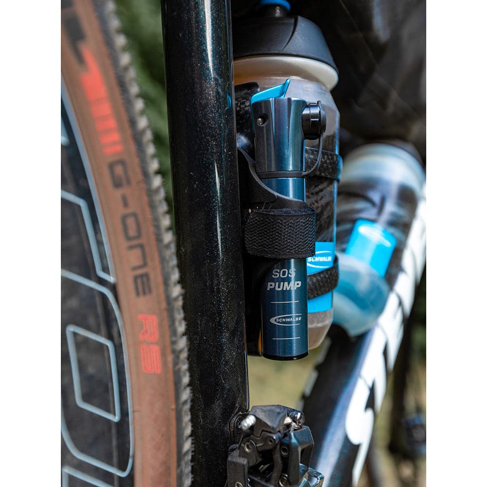 Schwalbe SOS Mini Pump Blue 12.9cm