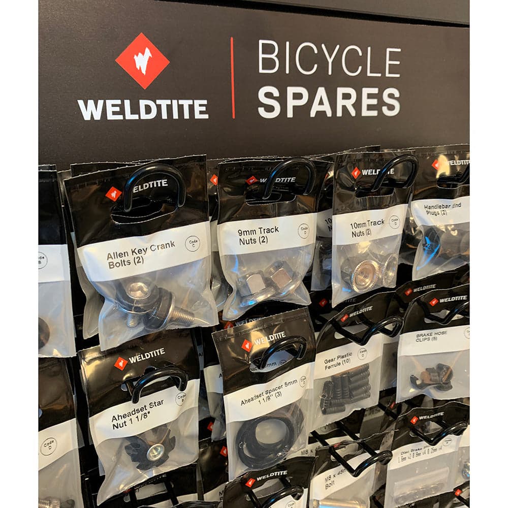 Weldtite Bicycle Spares Board (Including Stock)