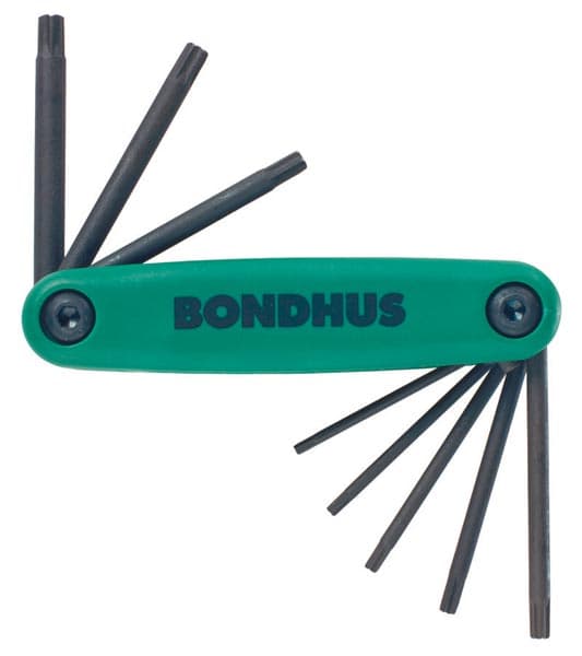 Bondhus Gorilla Grip Torx Tool Green T6-T25