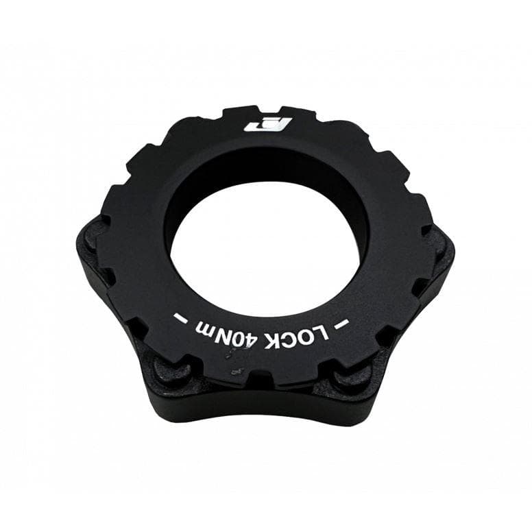 Jagwire Disc Rotor Adapter - 6-Bolt to Center Lock - Black