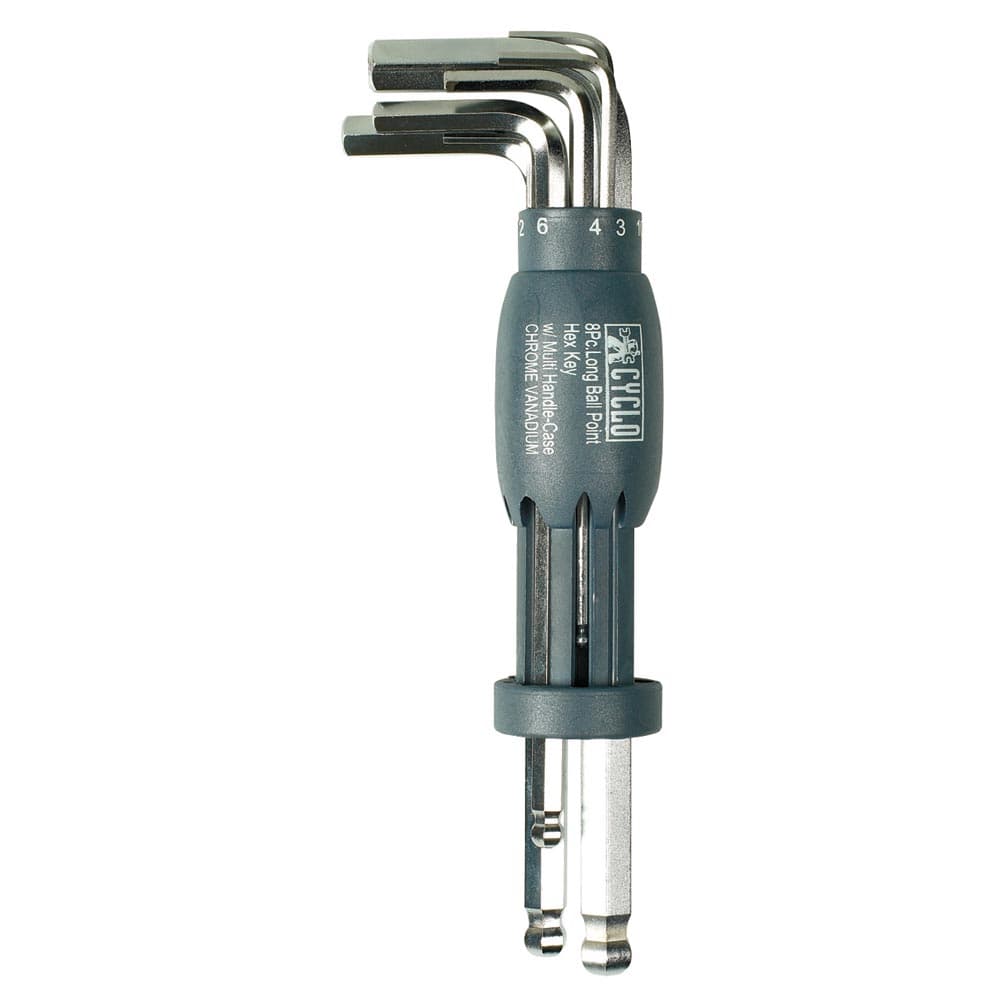 Cyclo 8Pc Ball Hex Key Set  2-10mm
