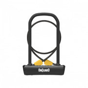 OnGuard Neon U-Lock + Cable - Black - 11mm