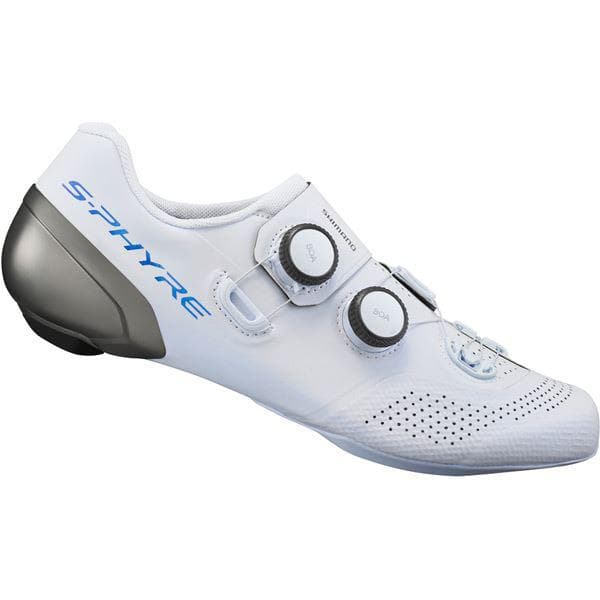 Shimano S-PHYRE RC9 (RC902) SPD-SL Shoes, White Size 45.5
