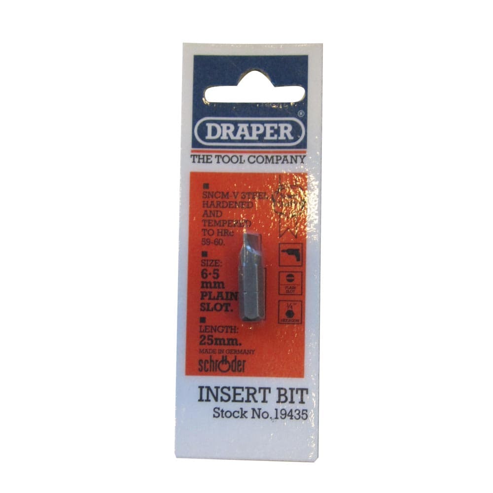 Draper Screwdriver Bit 0 0