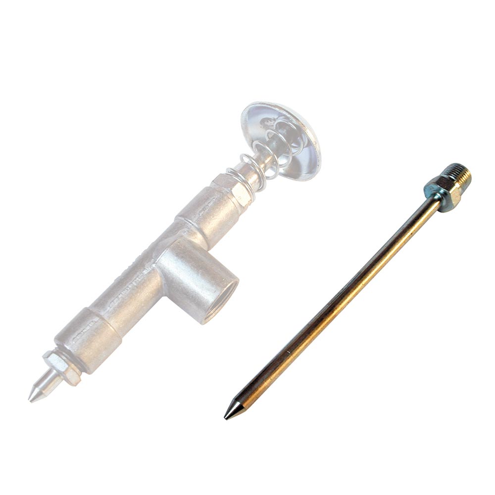 Dualco Needle Nozzle Silver 4"