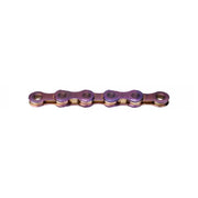 KMC TT12 Waxed Chain 118L - Pink - 118L