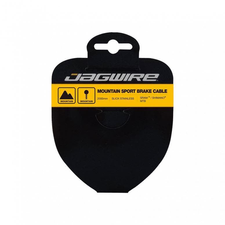 Jagwire Sport MTB Brake Cable - Slick S'less - Shim - Silver - 2000mm