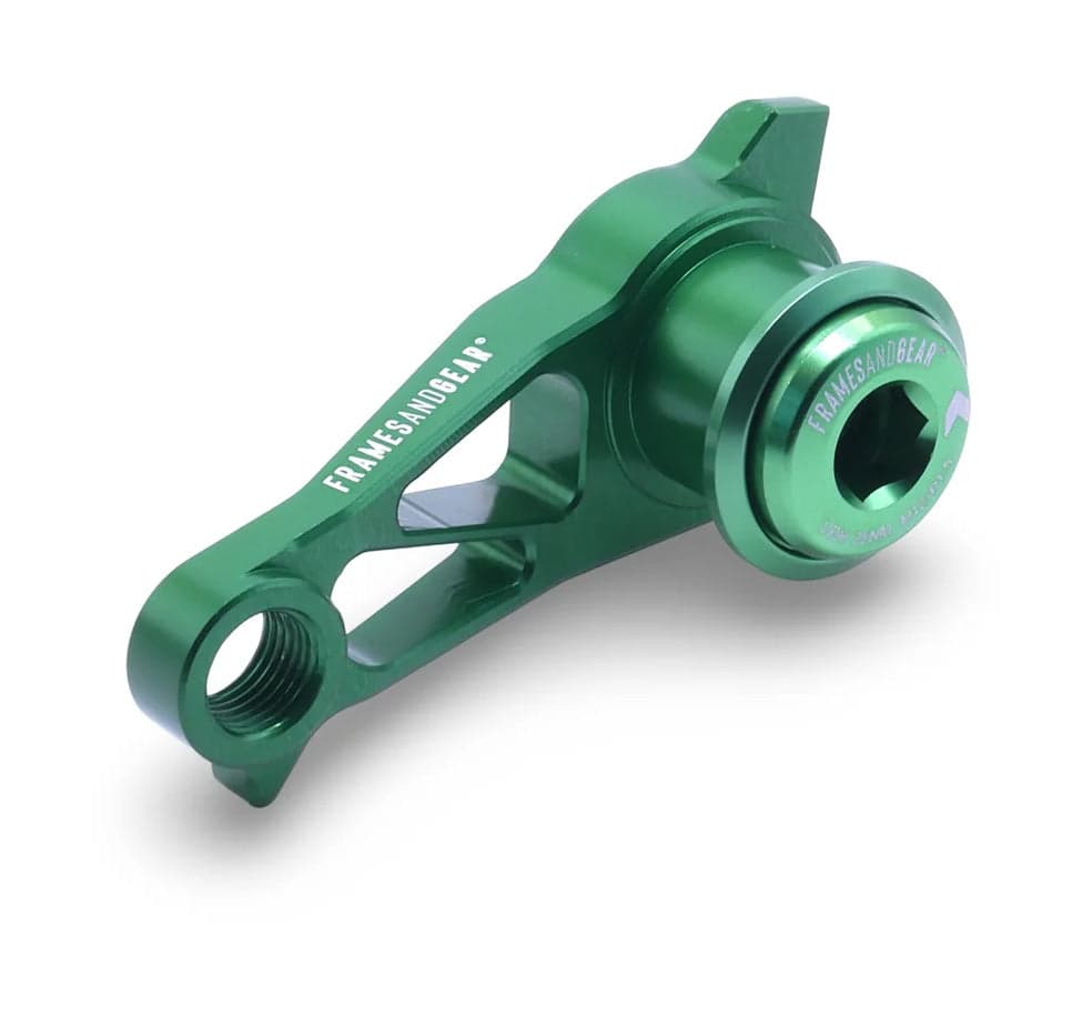 Framesandgear DM DB Derailleur Hanger for UDH (P1.0, Shimano, Green)
