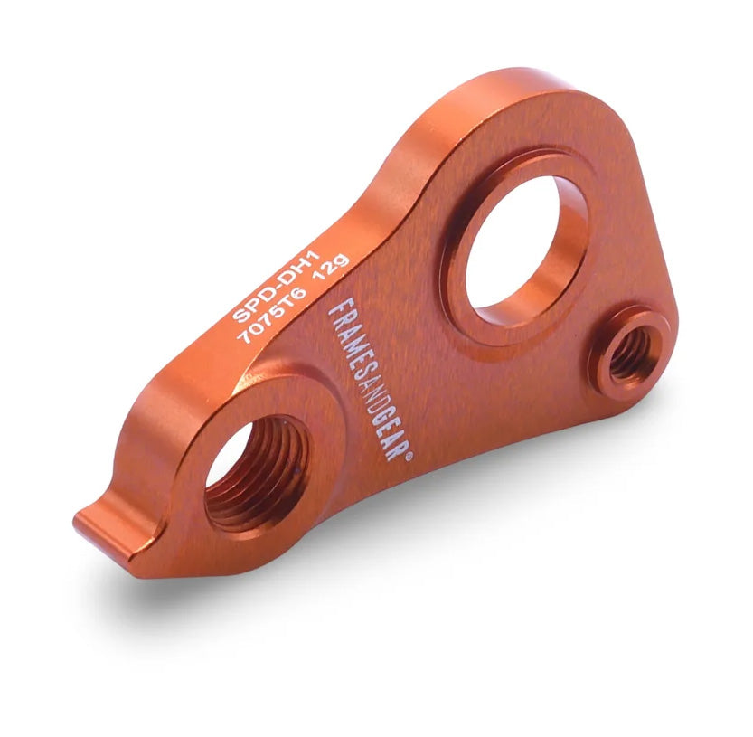 Framesandgear DM DB Derailleur Hanger Spec Tarmac SL8,7,6 (SRAM, Orange)