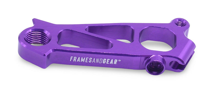 Framesandgear DM DB Derailleur Hanger Scott Dropout 296605 (SH, Purple)