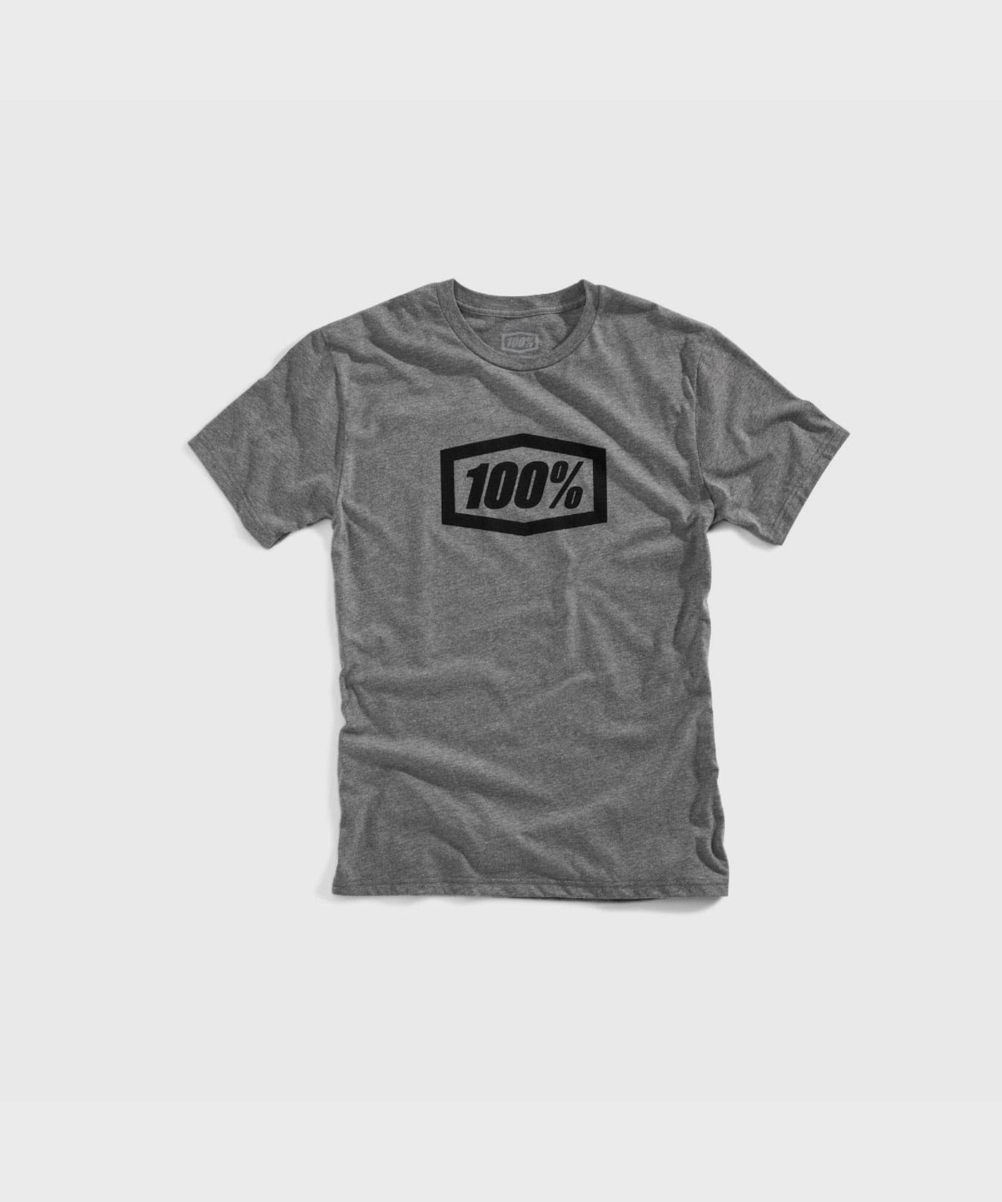 100% Essential T-Shirt Gunmetal Heather XXL