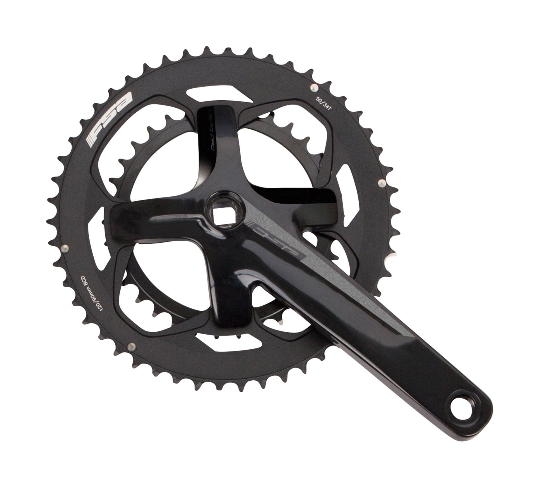 FSA Vero Pro JIS Road Chainset (2x11, 50/34T, 172.5mm, V21B)