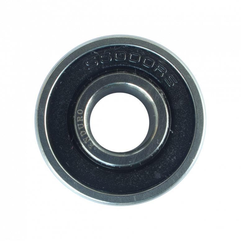 Enduro Bearings 6000 2RS - Stainless Steel - Black/Silver
