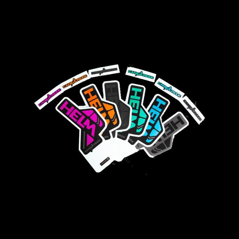Cane Creek Helm Sticker Kit - Pink
