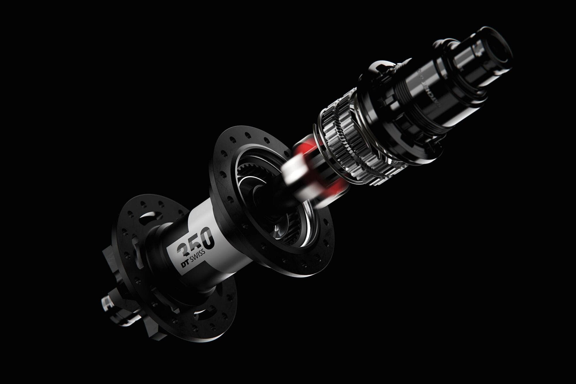 DT Swiss 350 DEG Classic rear disc 6 bolt 148 x 12 mm Boost, MICRO SPLINE, 32 hole, black