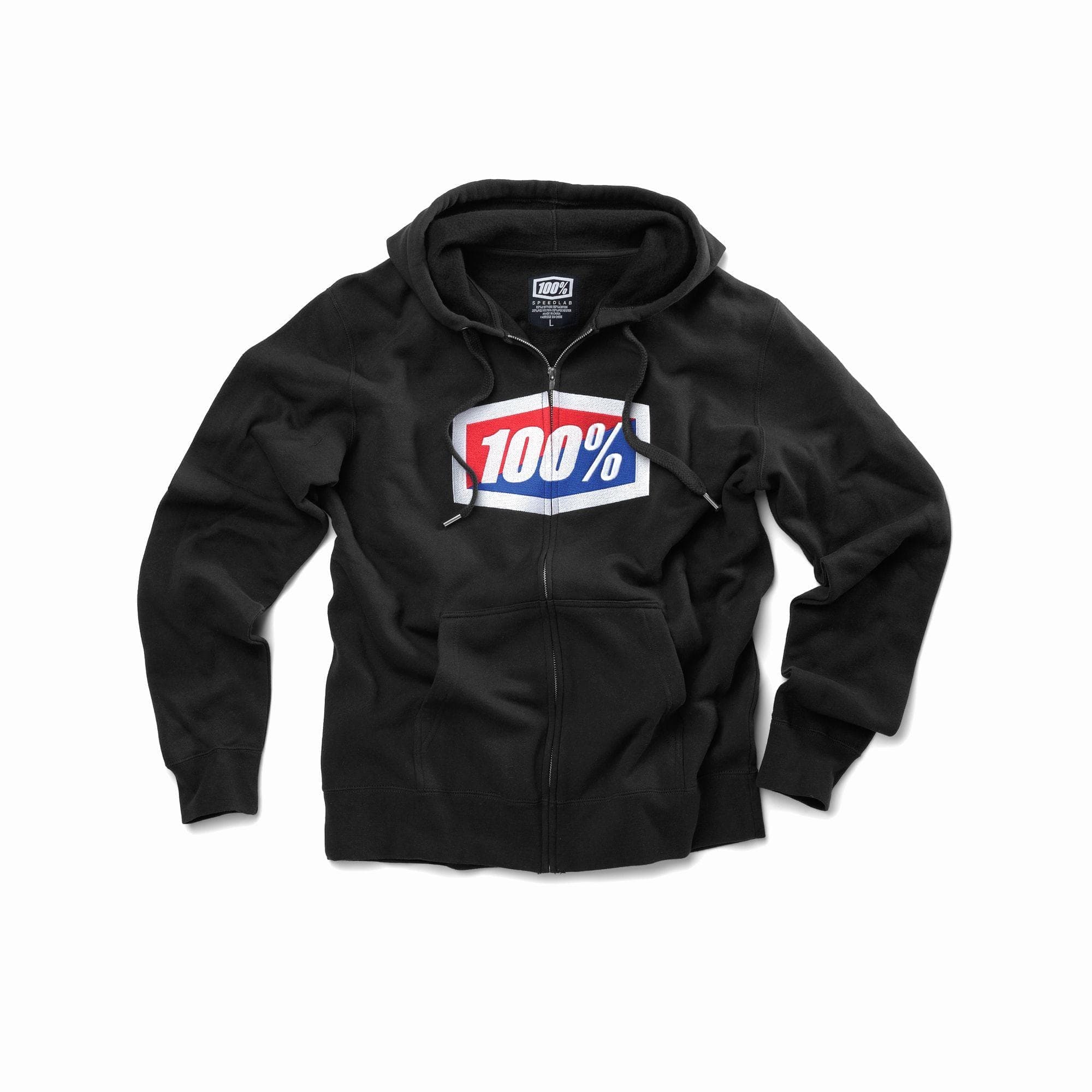 100% Official Zip Hoodie 2022 Black