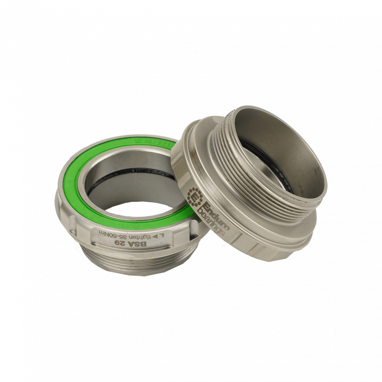 Enduro Bearings Maxhit BSA Bottom Bracket - 24mm - Grey