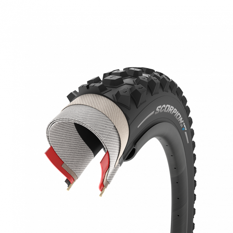 Pirelli Scorpion E-Mtb S (Smartgrip Gravity) Black / Smartgrip Gravity / Hyperwall / 29X2.60 / Tubel