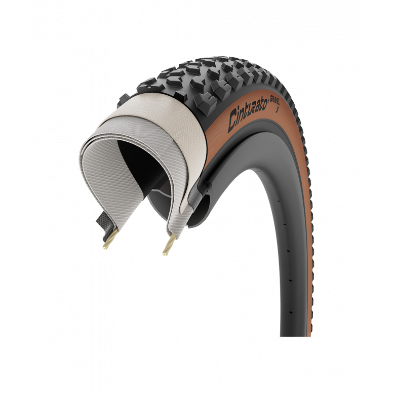Pirelli Cinturato Gravel S Classic Tan / Speedgrip / Techwall / 700X40C