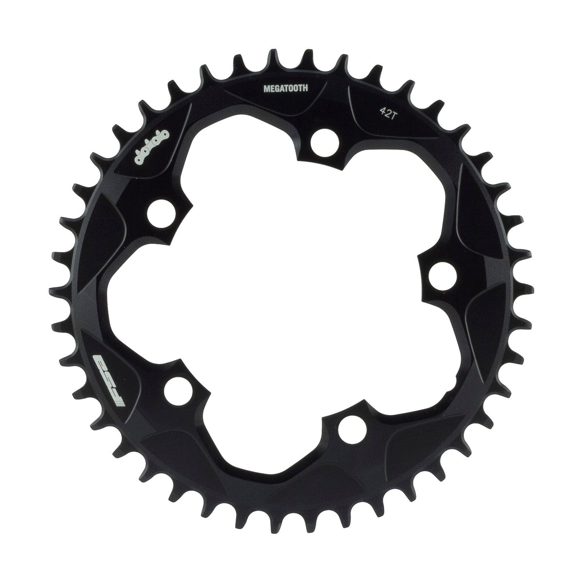 FSA Super Road Chainring (1x11, 110x38T, Black, 5h, NW)