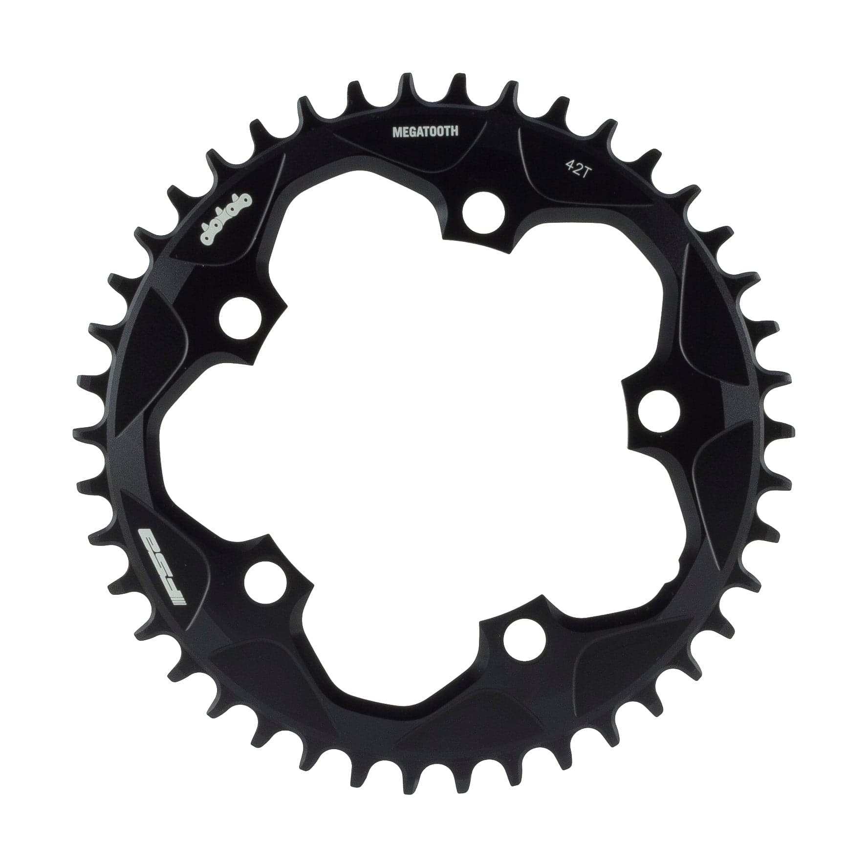 FSA Super Road Chainring (1x11, 110x38T, Black, 5h, NW)