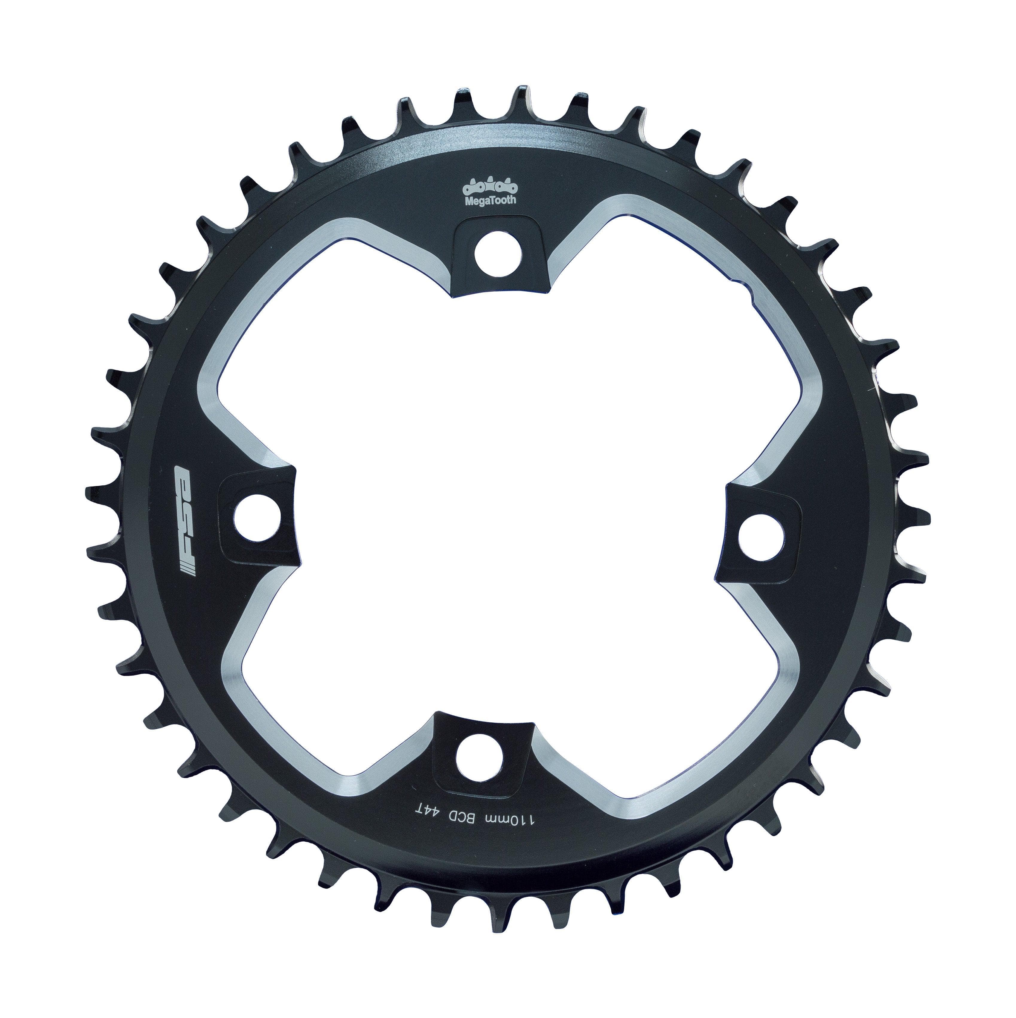 FSA Gossamer ABS Road Chainring (2x11, Black, 4h)