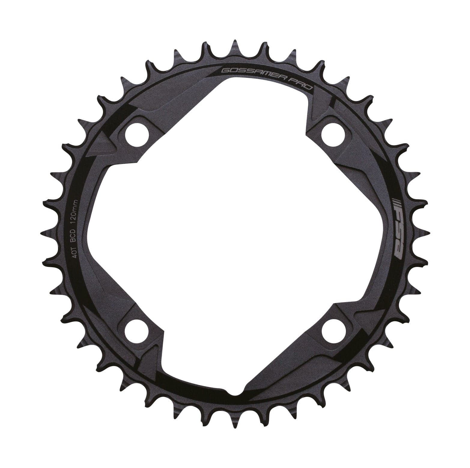 FSA Gossamer Road Chainring (1x11, 120x42T, Black, V21)