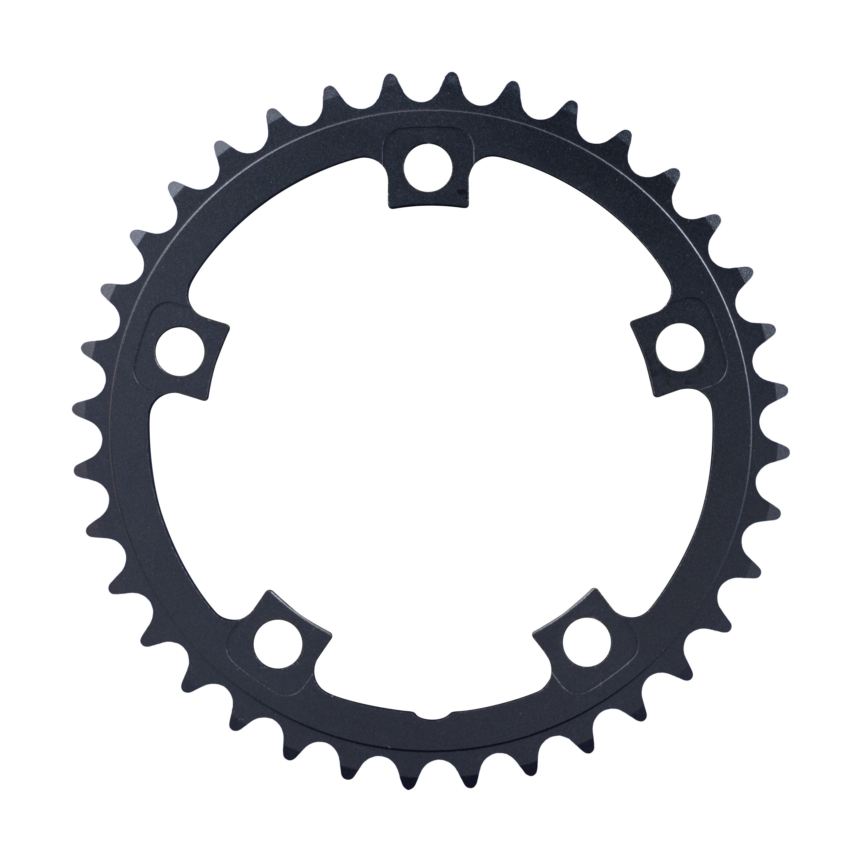 FSA Alloy Road Chainring (2x11, Black, 5h)