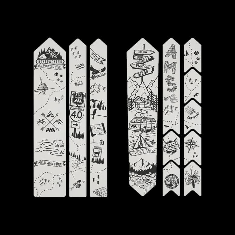 All Mountain Style Frame Guard Gravel & Road -  -