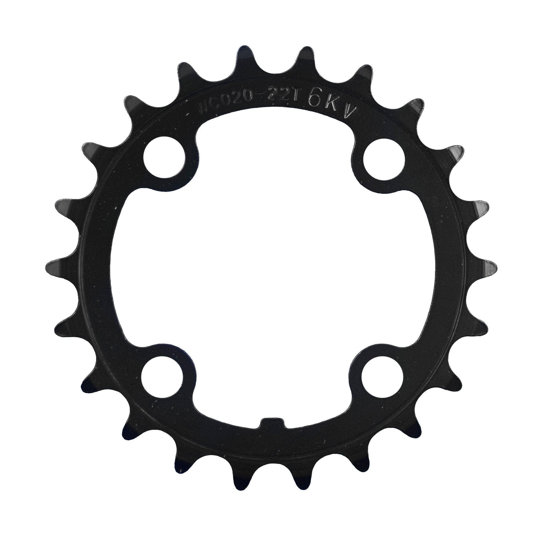FSA Steel MTB Chainring (Black, 4h)