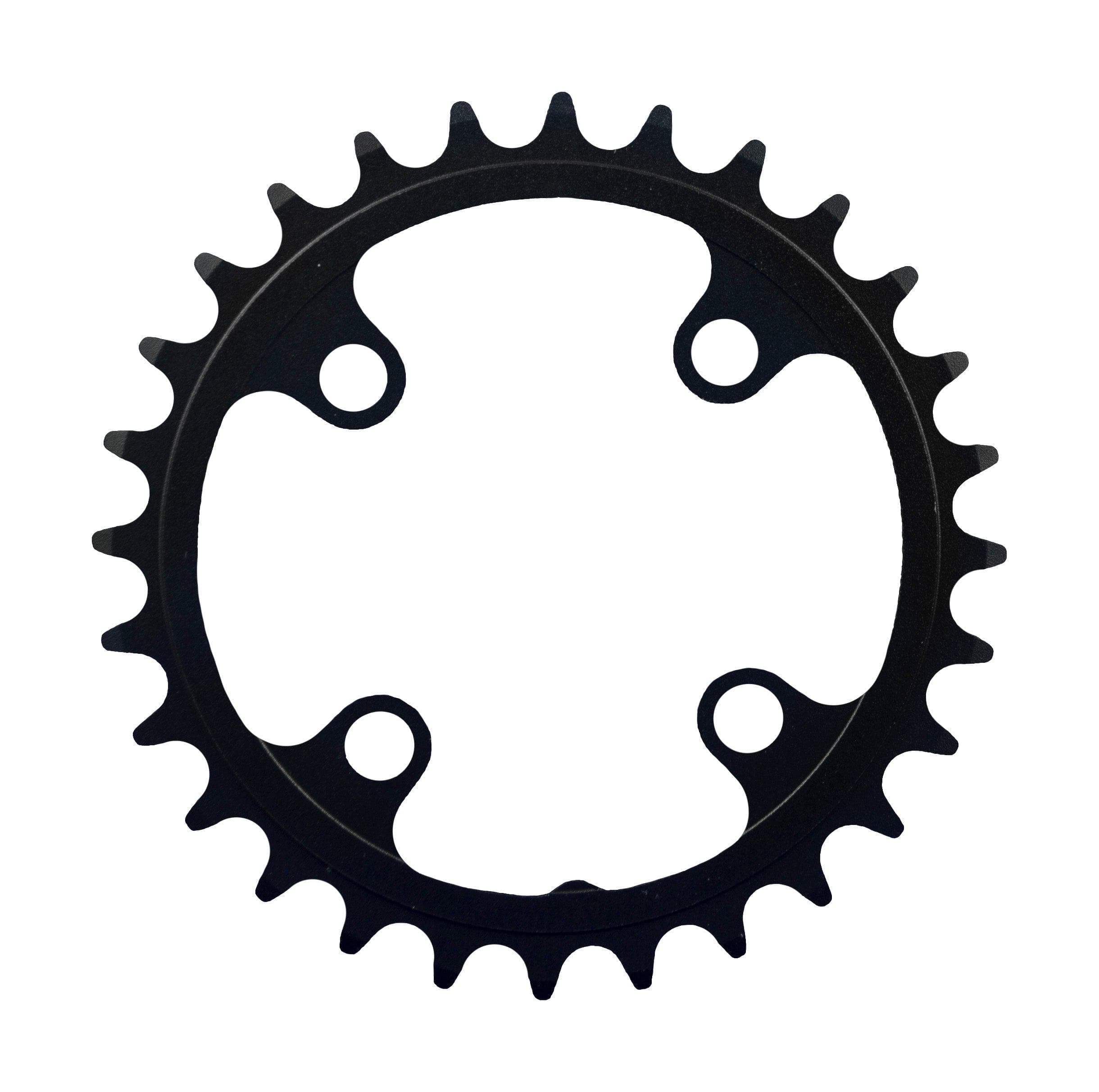 FSA Alloy Modular MTB Chainring (2x11, Black, 4h)