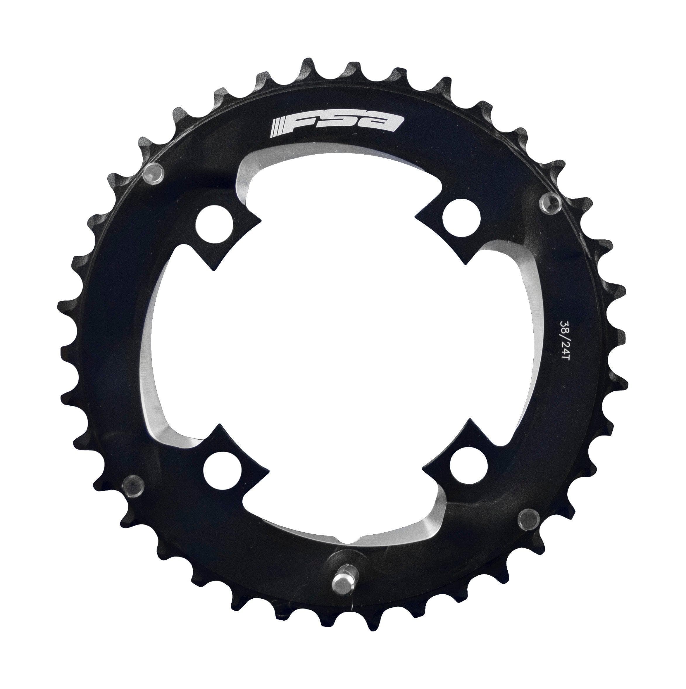 FSA Comet Modular MTB Chainring (2x11, Black, 4h)