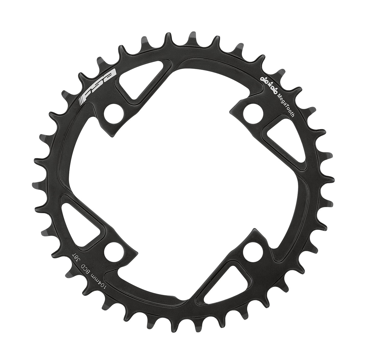 FSA Ebike Chainring Steel (1x11, 104x34T, WB487, Black)