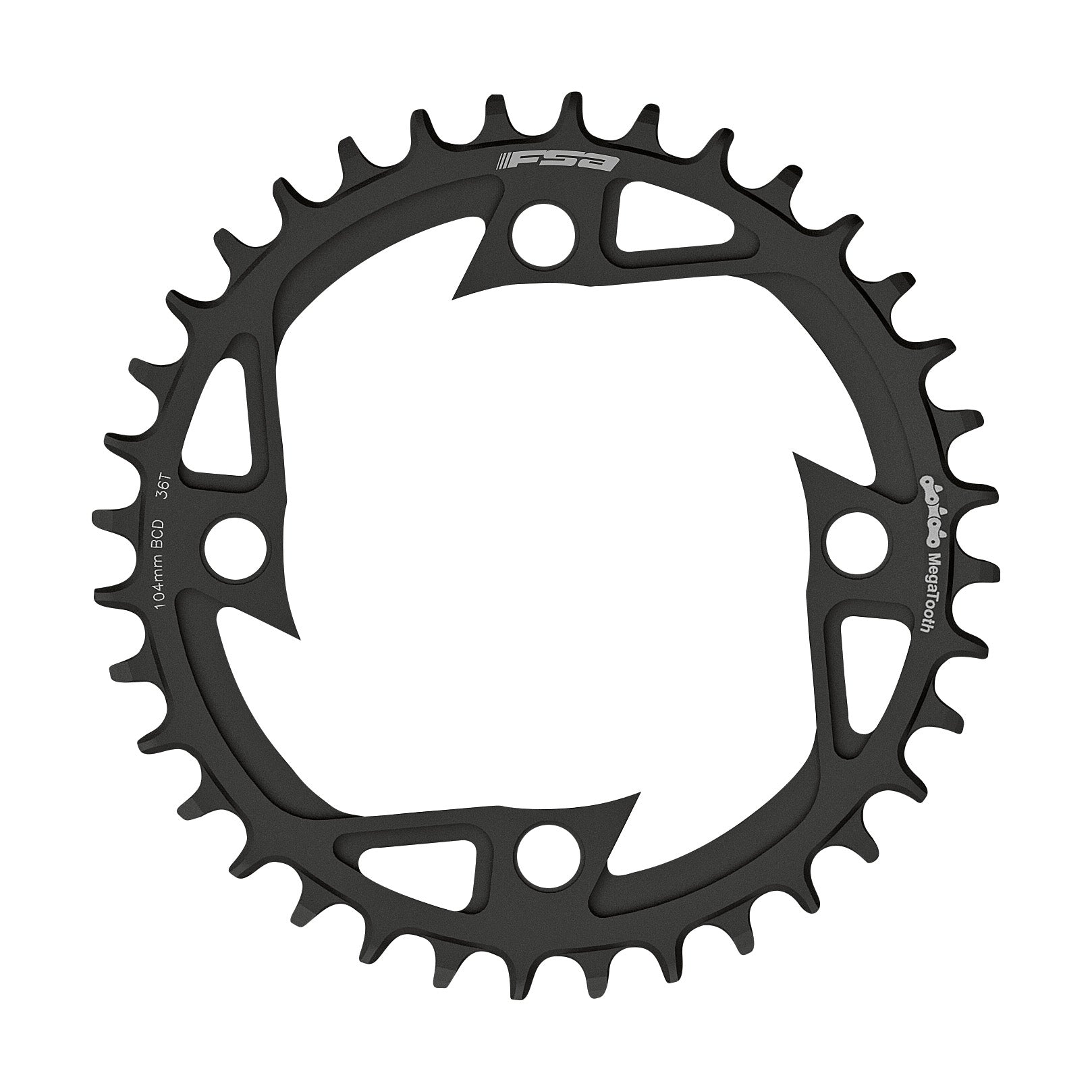 FSA Bosch Ebike Steel Chainring (1x11, G3/4, V-Shape)