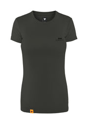 Dainese AWA BLACK Womens Tee T-Shirt (Black, S)