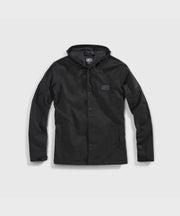 100% Apache Hooded Snap Jacket Black XL