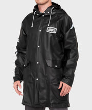 100% Torrent Mechanics Raincoat Black XL