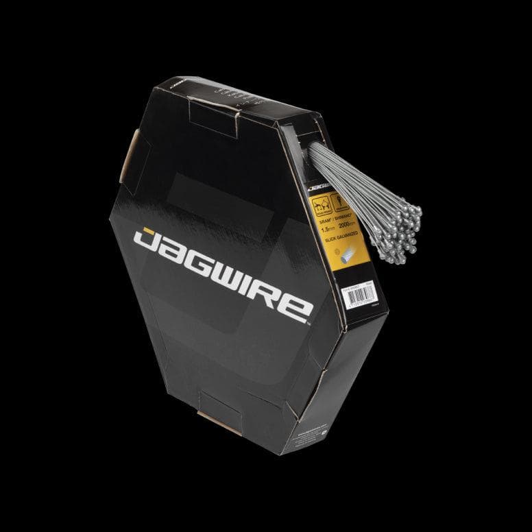 Jagwire Sport Cable - Slick Galv - Shim 100pk - Silver - 2000mm