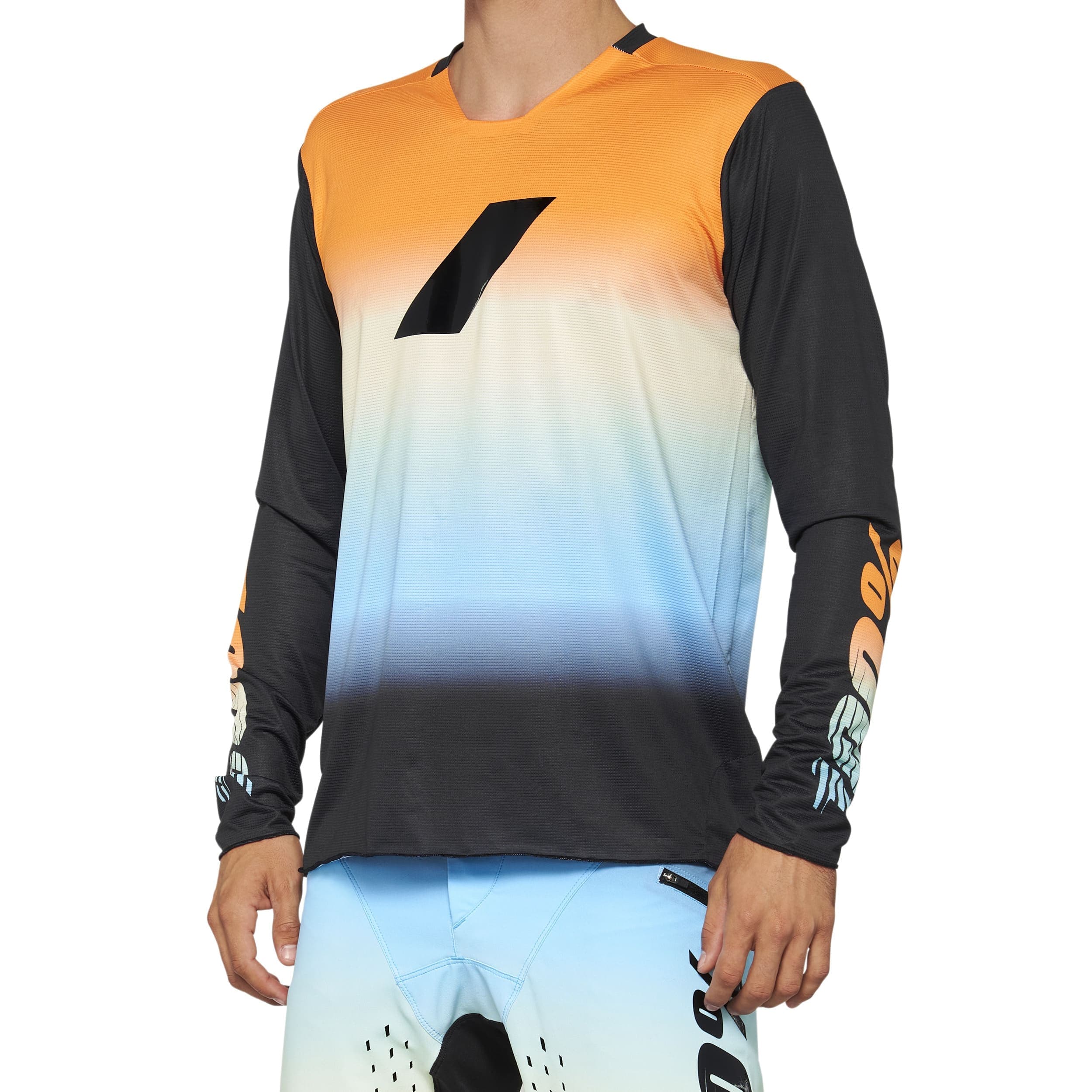 100% R-Core X Long Sleeve Limited Edition Jersey 2022 Sunset