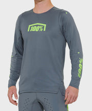 100% R-Core X Long Sleeve Jersey Grey L
