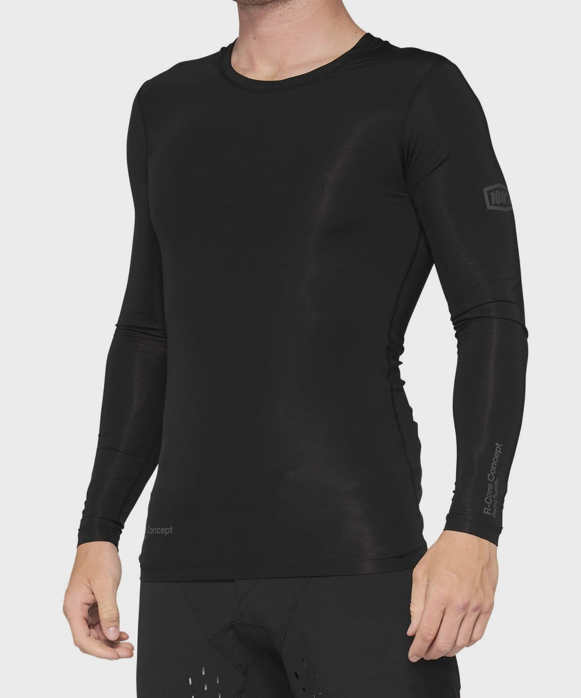 100% R-Core Concept Long Sleeve Jersey Black S