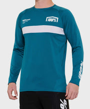 100% R-Core Long Sleeve Jersey Gulf XL