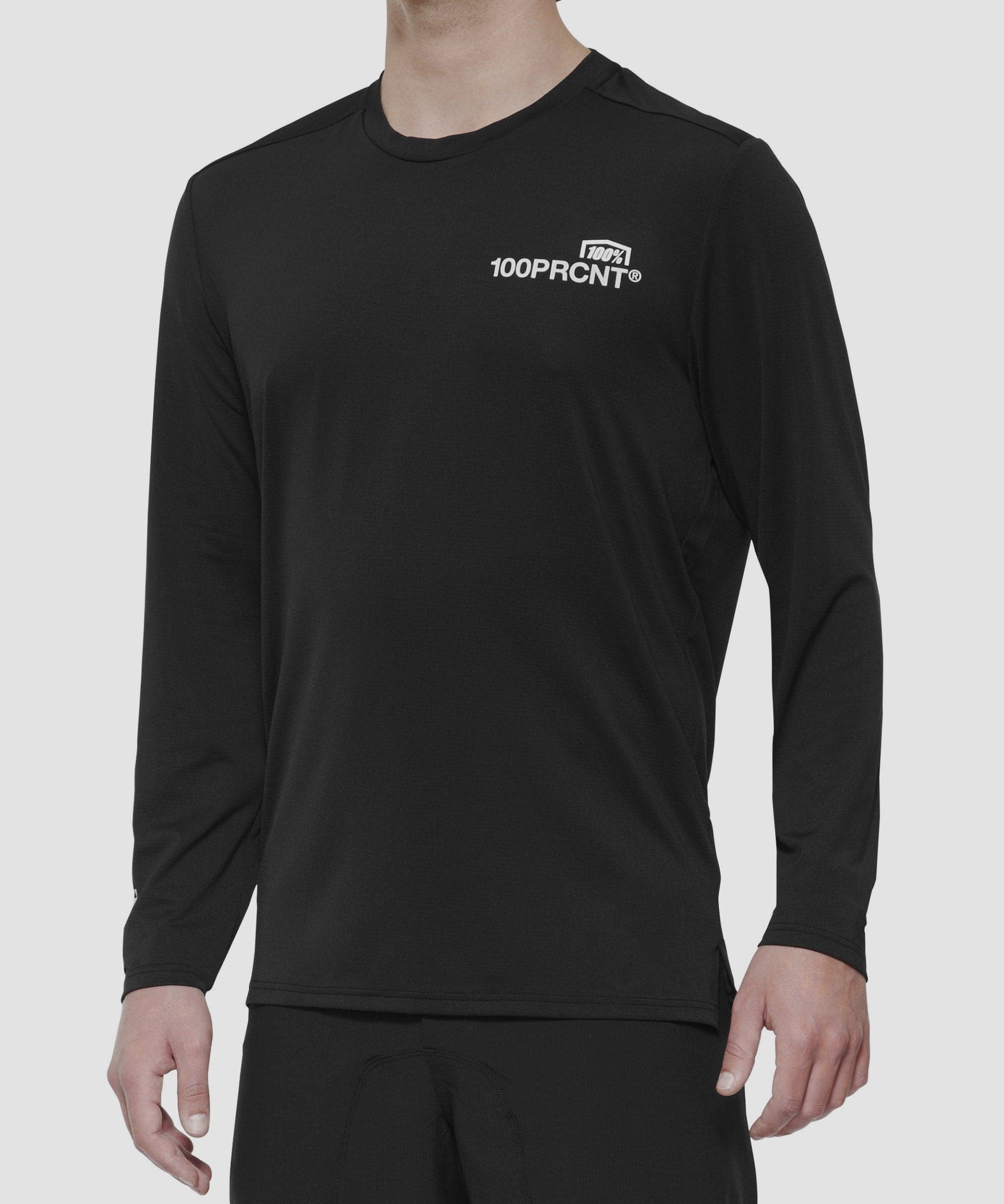 100% Airmatic Long Sleeve Jersey Black S
