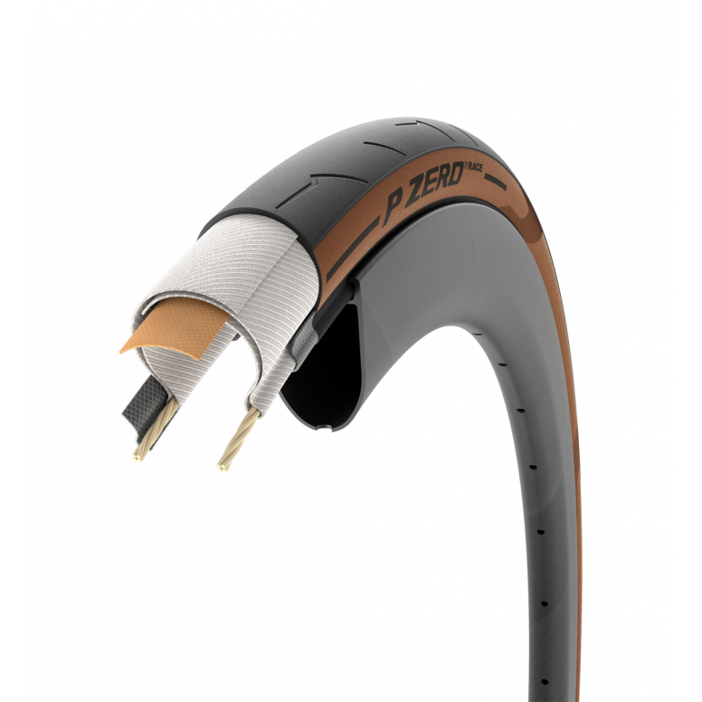 Pirelli P Zero Race Classic (Made In Italy) Tan / Smartevo / Techbelt / 700X28C / Clincher - Folding