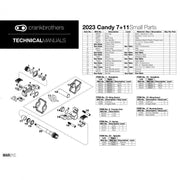 Crankbrothers Candy pedal body screw