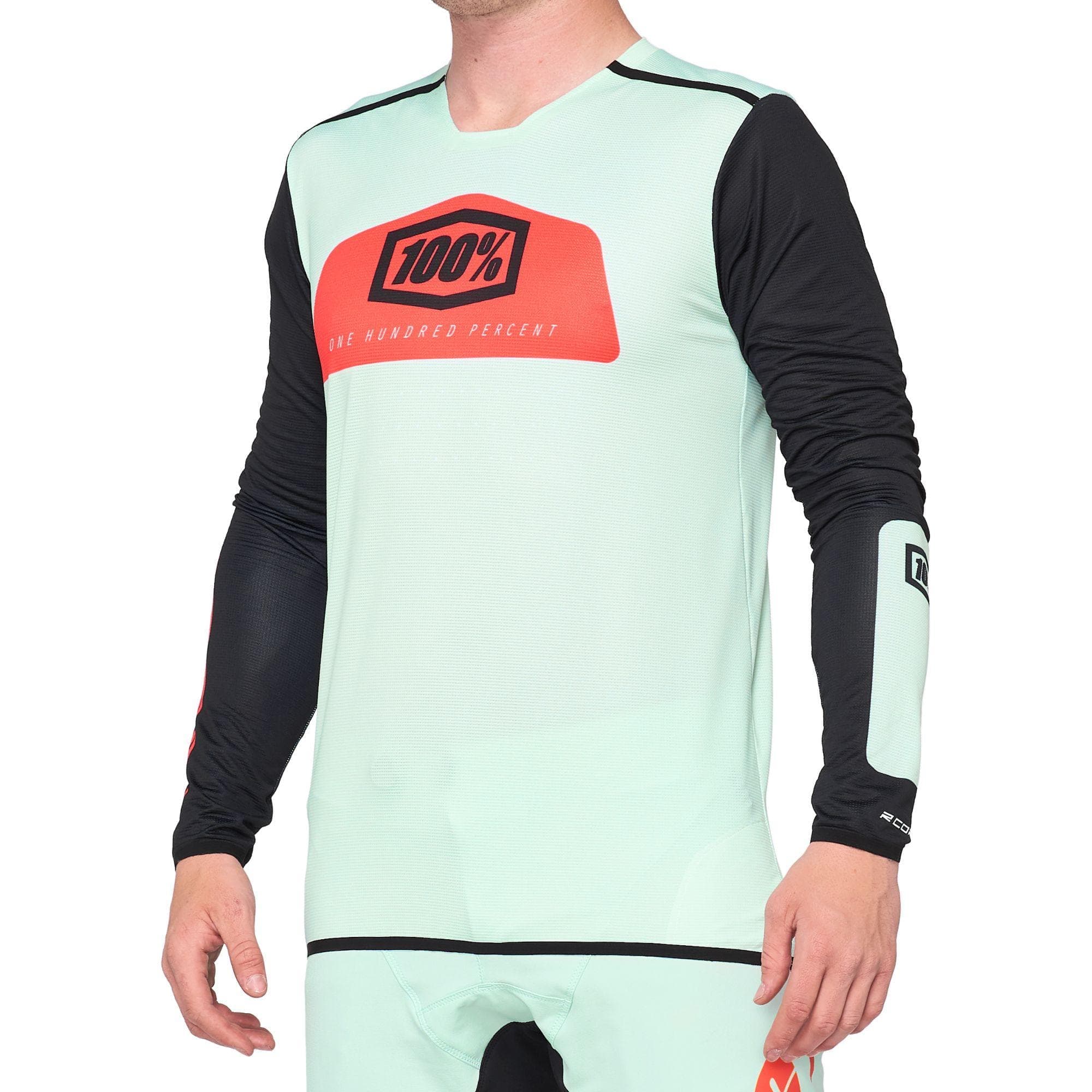100% R-Core X Jersey Fluo Red / Black