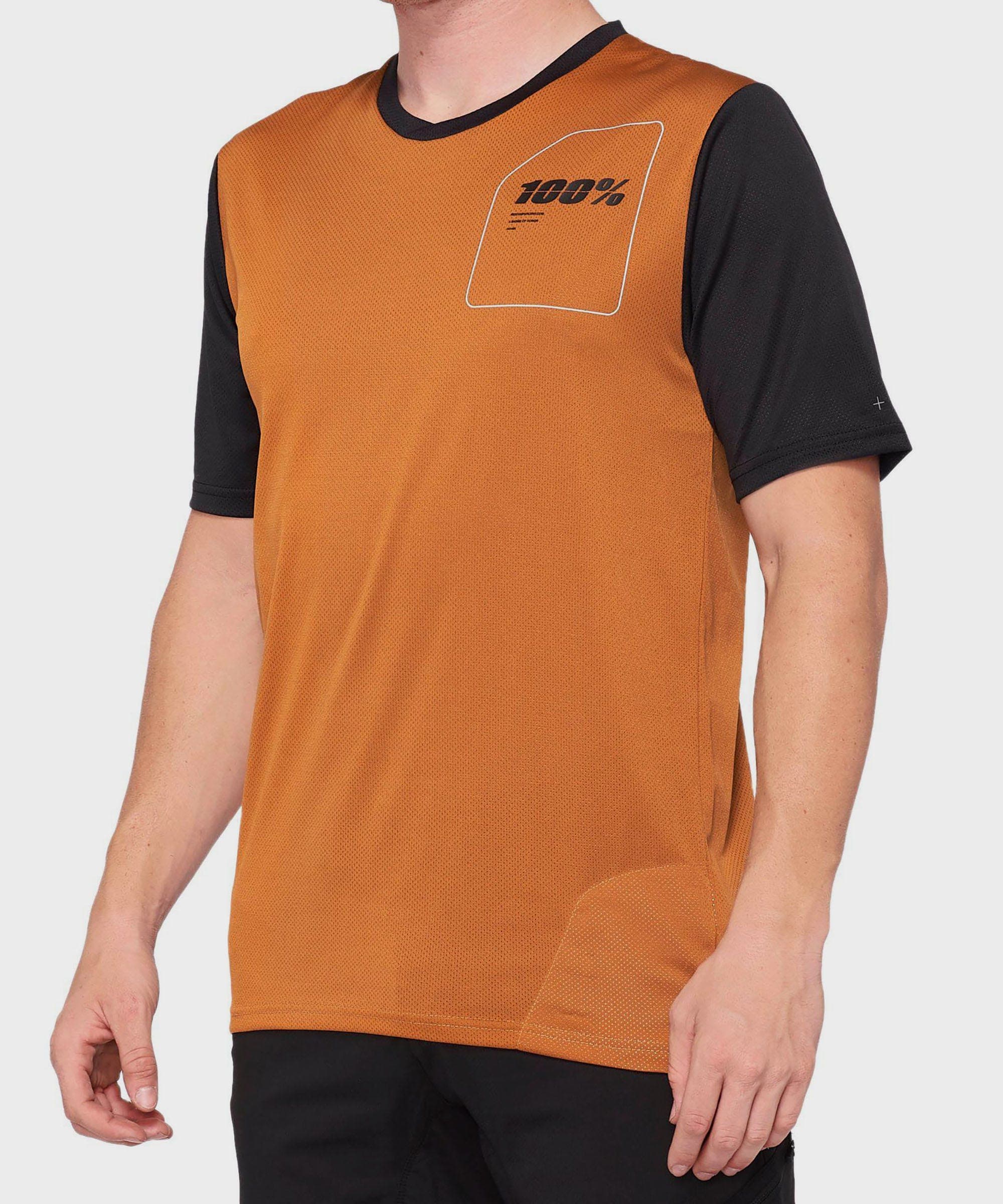 100% Ridecamp Jersey Terracotta / Black XL