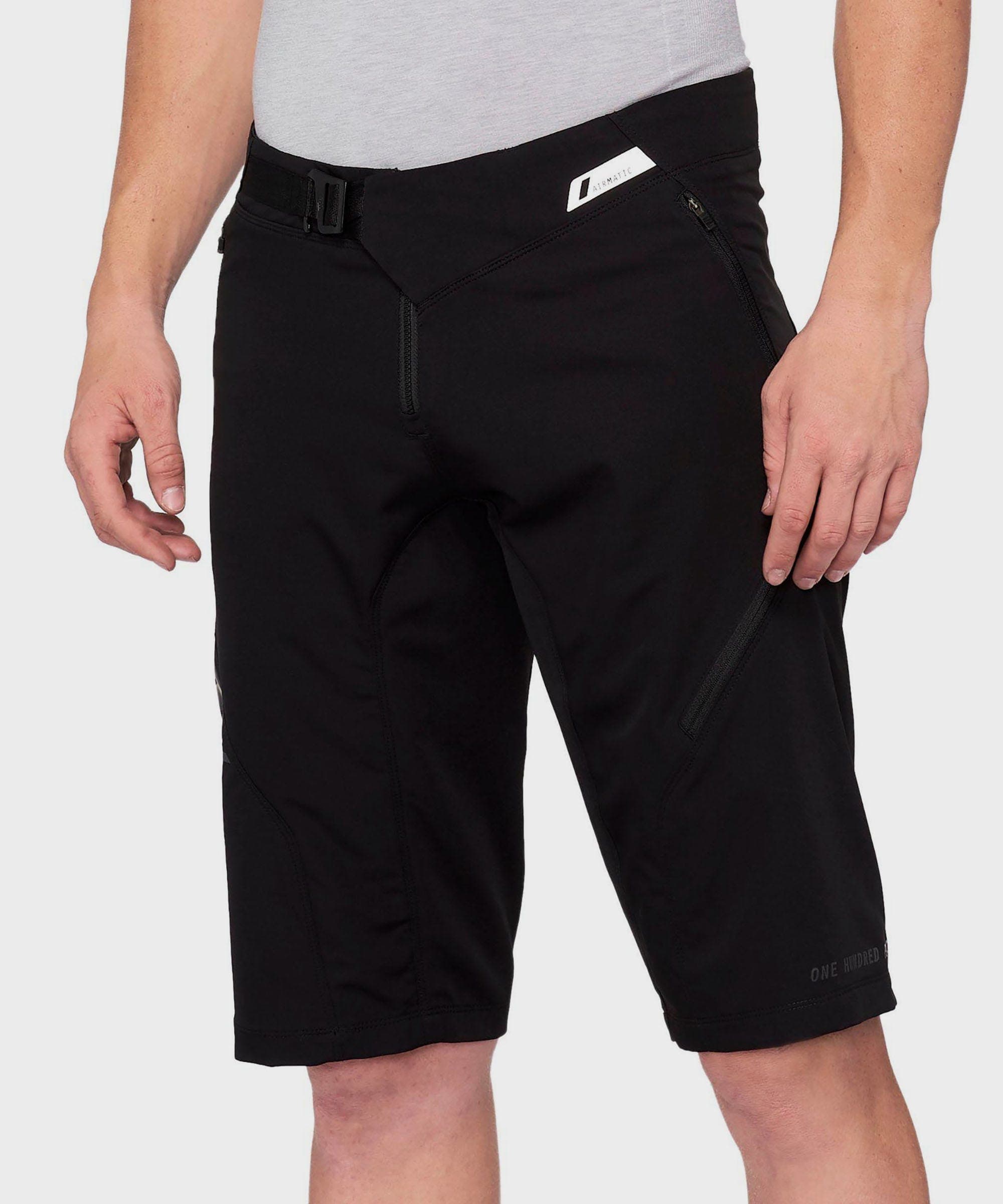100% Airmatic Shorts Black 30"