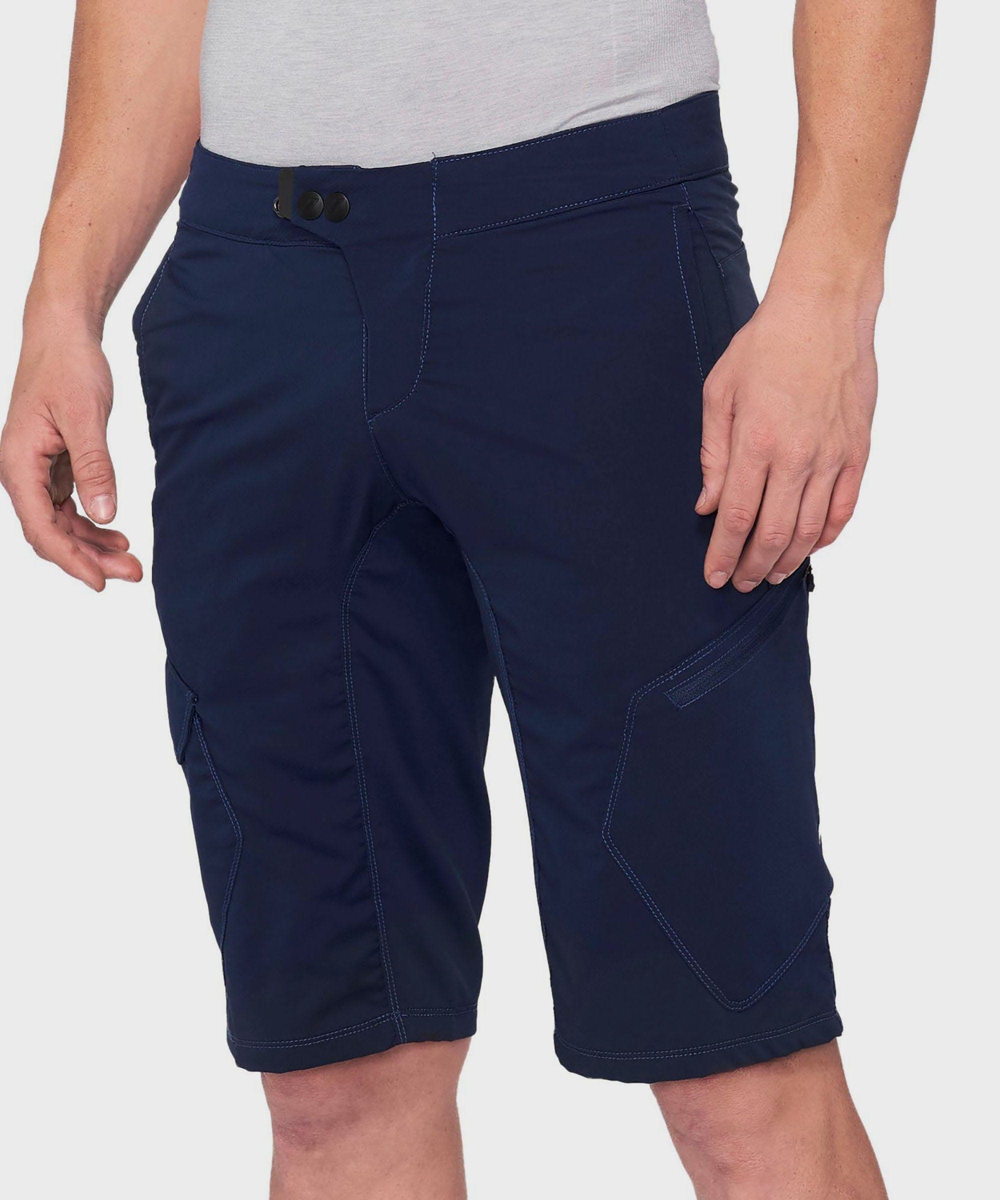 100% Ridecamp Shorts 2022 Navy 28"